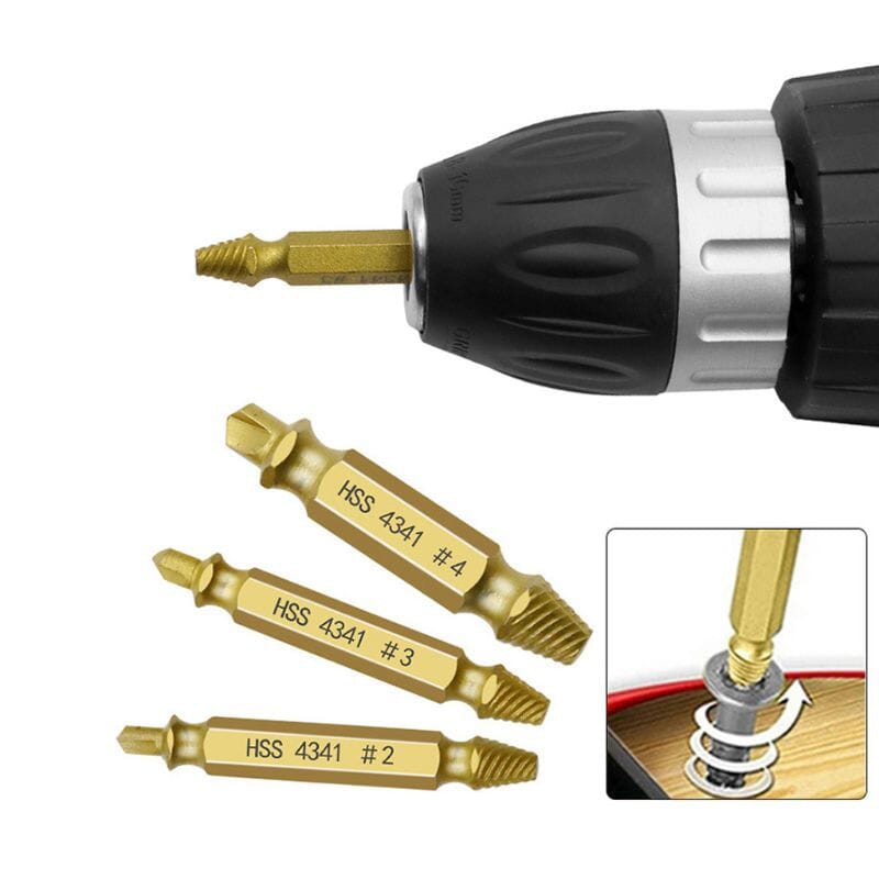 ExtractAll™ - Damaged screw extractor - DIY Essentials Shop