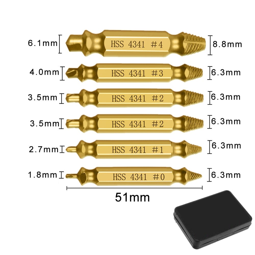 ExtractAll™ - Damaged screw extractor - DIY Essentials Shop